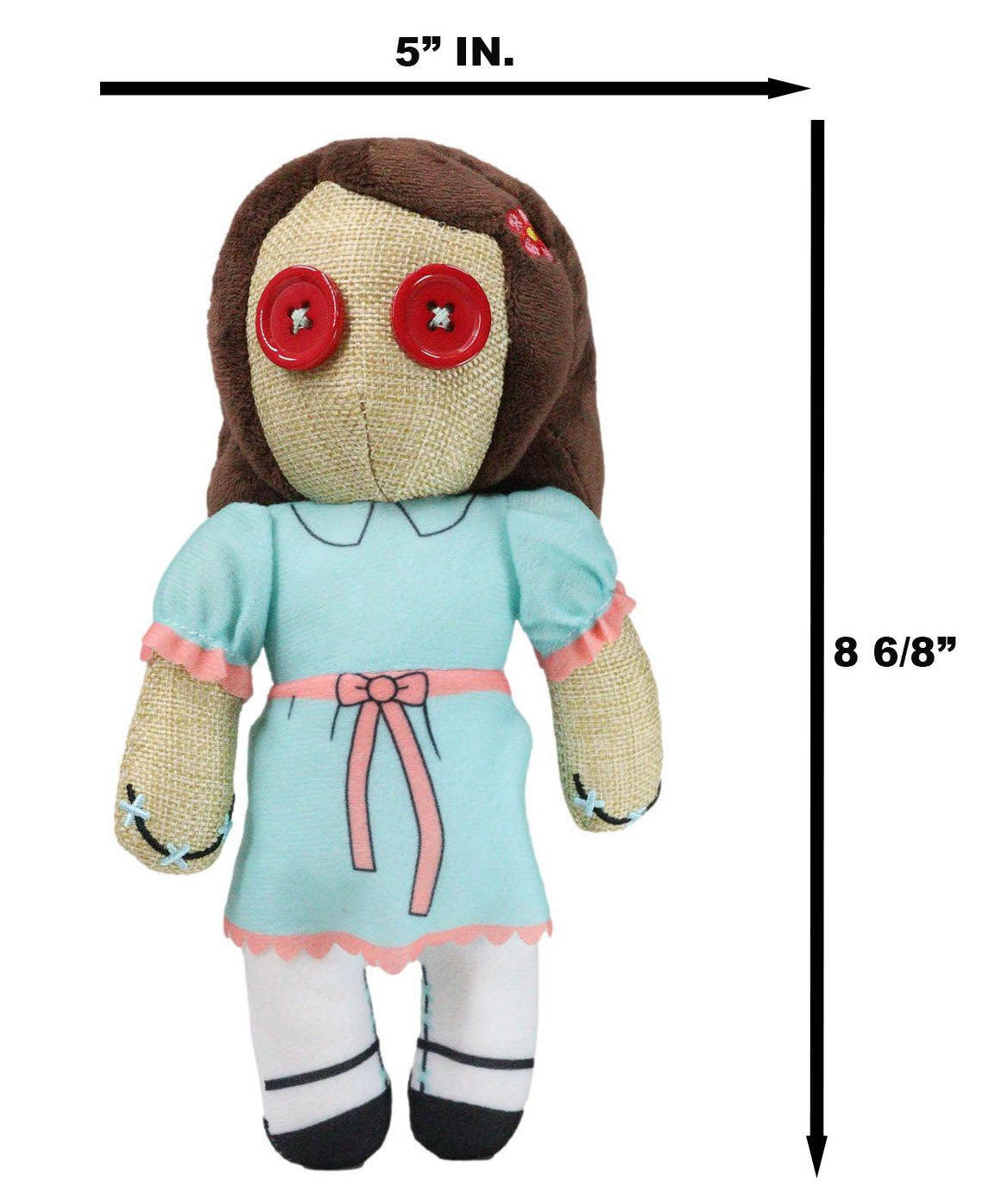 Day of The Dead Pinheadz The Shining Grady Twins Soft Plush Doll Toy Halloween