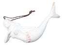 Set Of 6 Antique White Ocean Marine Mermaid Wall Hanging Decor Tree Ornaments