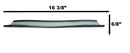 Seikai Sky Collection Large 16.5" Elongated Rectangular Wavy Serving Platter