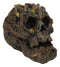 Halloween Ossuary Haunted Gothic Deadwood Tree Ent Skull Figurine 6"L