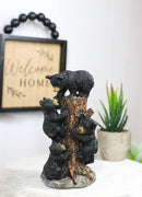 Cabin Companion Tree Climber Black Bear Figurine Cub Bears Forest Tree Wildlife