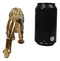 Faux Brass Gold Finish African Safari Prowling Lion King of The Jungle Figurine