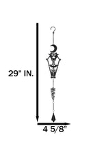Macabre From The Crypt Vampire Coffin Moon Bats Spiral Wall Hanging Decoration