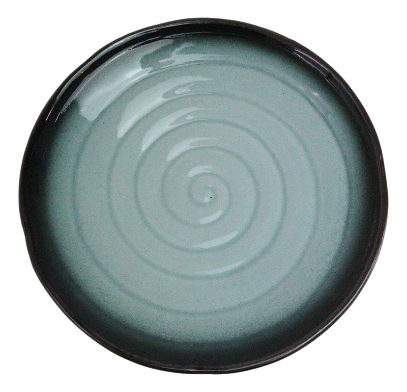 Pack Of 5 Blue Sky Seikai Collection Porcelain Round Dinner Plates 8.75" D