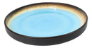 Pack Of 6 Blue Sky Aozora Kannyu Large Round Dinner Plates With Lip Edge 10" D