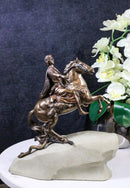 Bronze Horseman Tsar King Peter The Great On Equestrian Horseback Figurine 10"H