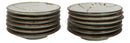 Set Of 12 Sakura Cherry Blossoms Japanese Porcelain Appetizer Dessert Plates