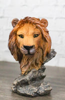 Safari Grasslands Jungle Pride Rock Lion King Bust Decorative Figurine 4.75" H