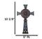 Country Western Rustic Windmill Towers Decorative Wall Cross Figurine