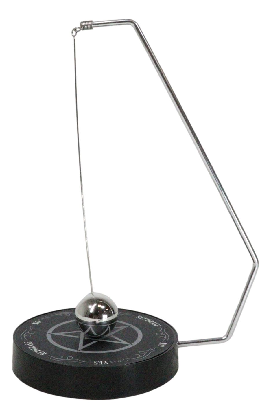 Gothic Pentagram Pendulum Board For Decision Making Divination Dowsing Wicca