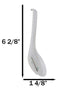 Pack Of 6 Yukino Hana Frostflake Jade Melamine Asian Style Soup Spoons 6.25"L