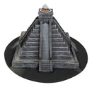 Temple of Kukulcan Mesoamerican Aztec Step Pyramid Backflow Incense Cone Burner