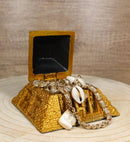 Gods Of Egypt Pharaoh The Great Pyramid Of Khufu Small Hinged Trinket Box Decor