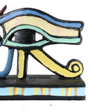 Ancient Egyptian Culture Wedjat Eye Of Horus Figurine Protection Wealth Health