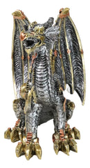 Geared Mechanical Look Steampunk Dragon Cyber Robot Decorative Sculpture