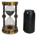 Wicca Metaphysical Sacred Symbols Astrology Zodiac Invertible Glass Sand Timer