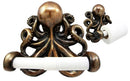 Nautical Ocean Kraken Cthulhu Octopus Toilet Paper Holder Bathroom Wall Decor