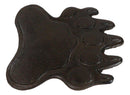 Pack of 2 Cast Iron Grizzly Bear Left and Right Paws Garden Stepping Stones