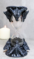 Invertible Sandtimer Ancient Guardians Dragon Heads Gothic Sentinel Sand Timer
