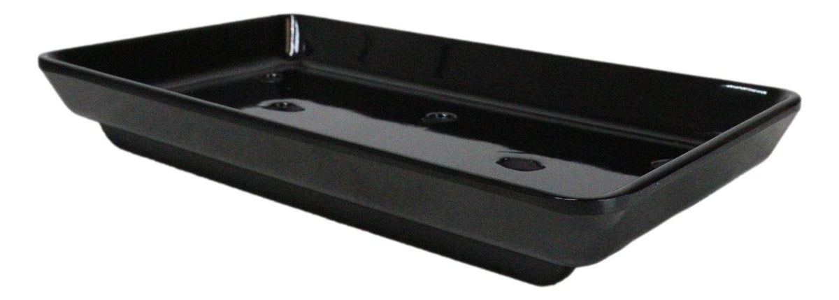Pack Of 12 White Neta Zara Sushi Case Sashimi Plates With Drip Holes 8" By 3.75" - Ebros Gift