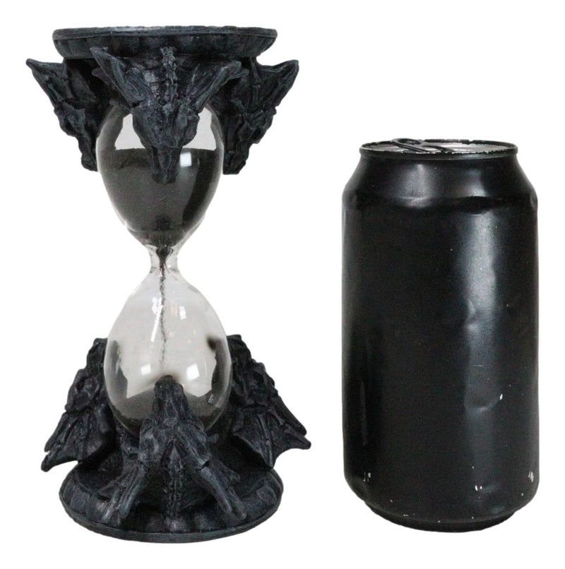 Invertible Sandtimer Ancient Guardians Dragon Heads Gothic Sentinel Sand Timer