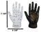 Ebros Psychic Fortune Teller Palmistry Hand Palm Figurine (Black & White Set) - Ebros Gift