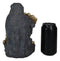Gothic Melting Skulls Faux Geode Crystals LED Light Cave Backflow Incense Burner