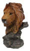 Safari Grasslands Jungle Pride Rock Lion King Bust Decorative Figurine 4.75" H