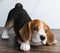 Adorable Crouching Tri Color Beagle Dog Puppy Pet Pal Figurine