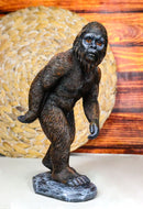 Forest Mythical Creature Sasquatch Bigfoot Cryptid Ape Standing Figurine 9"H - Ebros Gift