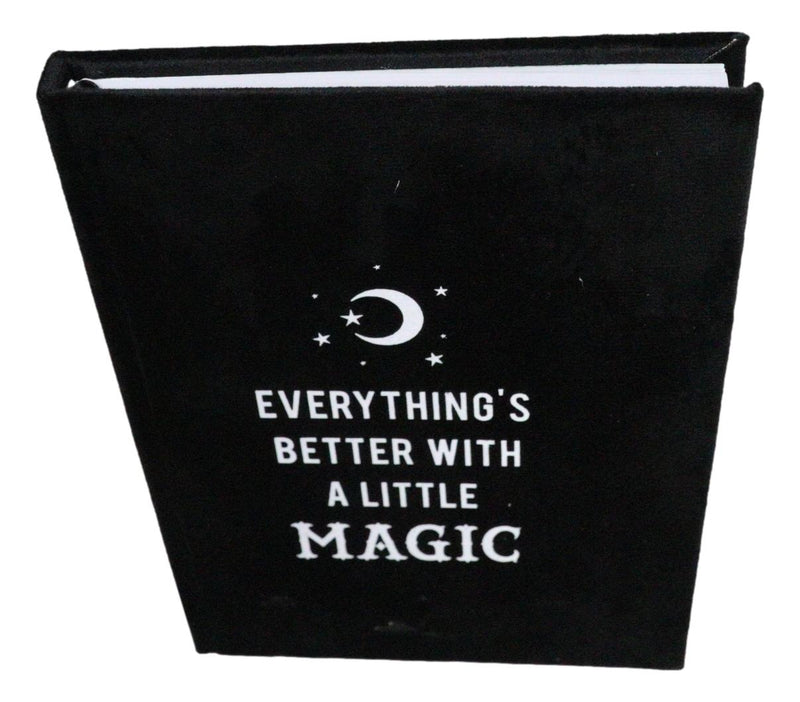 Everything's Better with A Little Magic A5 Lined Pages Velvet Cover Journal Book