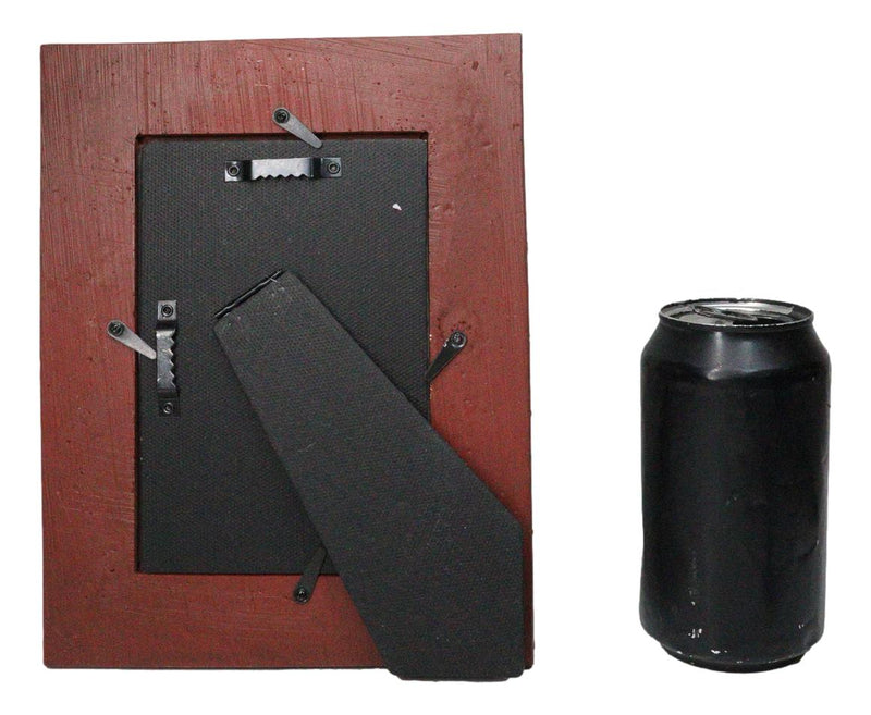 Southwest Boho Native Indian Turquoise Arrows Faux Wooden 4"X6" Picture Frame