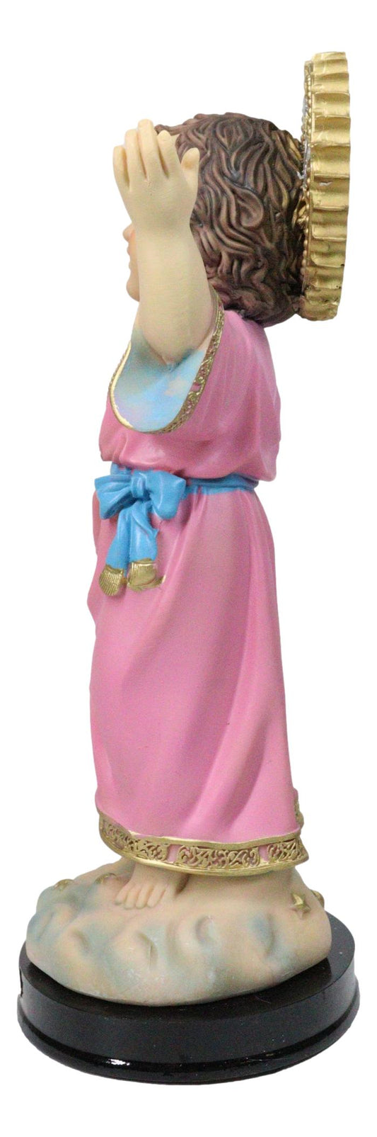 Catholic Christian Santo Nino Divine Child Jesus Christ Figurine With Base 12"H