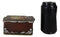 Western Wild Bison Buffalo With Native Indian Arrows Tooled Concho Trinket Box