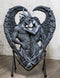 Solemn Vow Innocence Demon And Lilith Dark Angel Heart Plaque With Stand