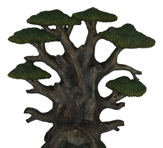 Nature Spirit God Celtic Greenman Tree Ent Canopy Hanging Wall Decor Plaque