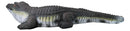 Large Realistic Prowling Alligator Crocodile Yard Garden Home Statue 39" Long