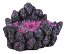 Faux Geode Crystals Rock Magic Wands Holder Stand Prop Accessory Decor