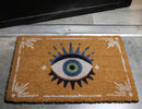 Wicca Talisman All Seeing Eye Of Providence Coir Coconut Fiber Floor Mat Doormat