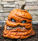 Halloween Extreme Ray Villafane Pumpkin Sculpture Spooky Grinning Skull Head