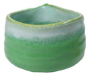 Green And White Emerald Ceramic Japanese Matcha Green Tea Bowl Whisk & Scoop Set