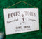 Witch Hocus Pocus Family Owned Rentals Sales Repairs Broomstick Co Wall Sign