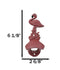 Pack Of 2 Cast Iron Tropical Bird of Paradise Pink Flamingo Wall Bottle Opener