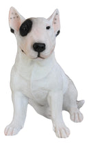 Ebros Gift 15.7" Tall Realist Bull Terrier Dog Home Decor Resin Figurine