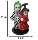 Gothic Dead Beetlejuice And Lydia Romance Halloween Pinheads Monster Figurine