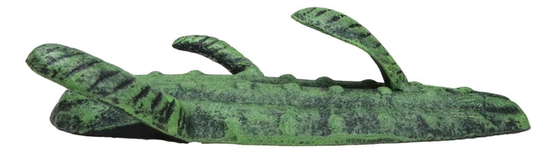 Pack Of 2 Cast Iron Rustic Western Desert Saguaro Cactus 3-Pegs Triple Wall Hook