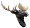Ebros North American Bull Moose Wall Decor ANTLERS ONLY