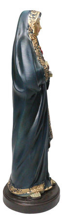 Our Lady of Seven Sorrows Mater Dolorosa Blessed Virgin Mary Statue with Base