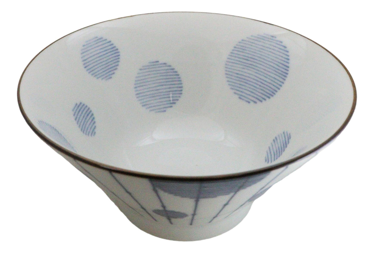 Pack Of 4 Mizutama Tokusa Made In Japan 38oz Ramen Soup Rice Sorigata Bowls