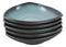 Set Of 5 Seikai Blue Sky Stars Appetizer Salad Triangular Deep Serving Plates